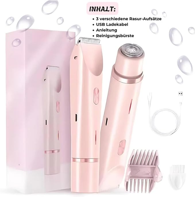 Silky Splash Vamaro Shaver – Waterproof Electric Hair Remover for Women | ماكينة إزالة الشعر الكهربائية المقاومة للماء للنساء
