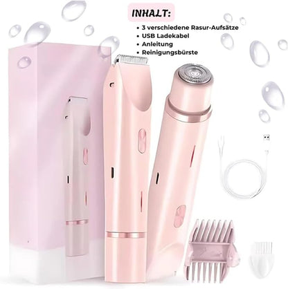 Silky Splash Vamaro Shaver – Waterproof Electric Hair Remover for Women | ماكينة إزالة الشعر الكهربائية المقاومة للماء للنساء